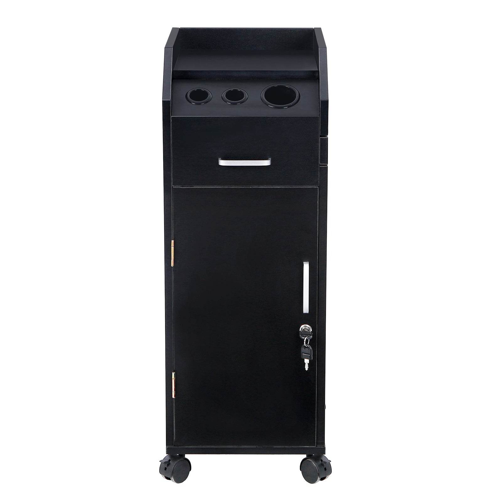 mlnshops Professional Hair Salon Cart with Lock & Wheels Default Title