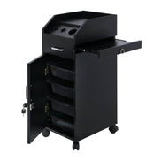 mlnshops Professional Hair Salon Cart with Lock & Wheels