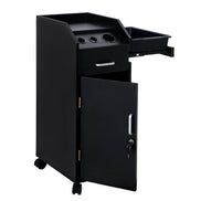 mlnshops Professional Hair Salon Cart with Lock & Wheels