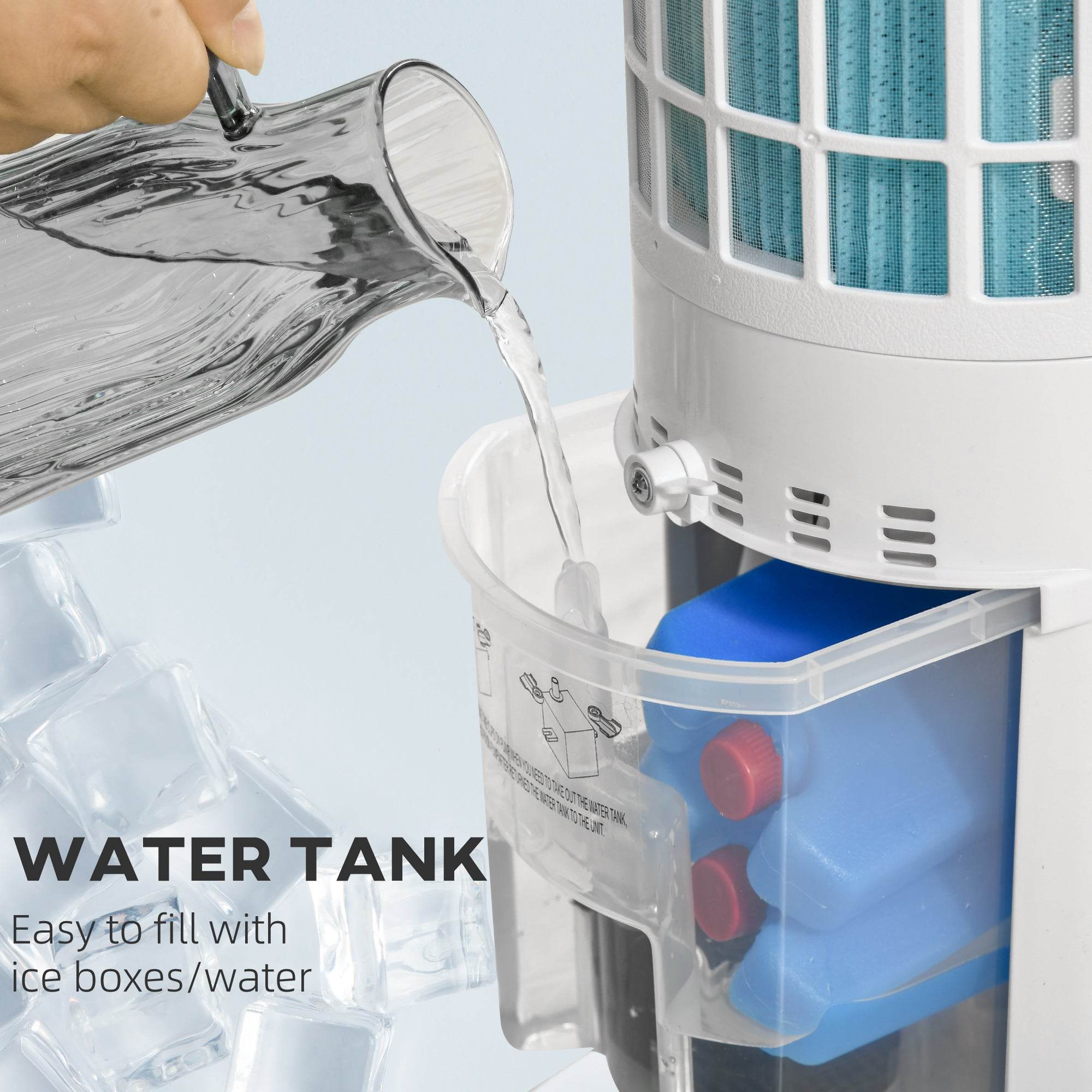 MLNshops Quiet Air Humidifier Fan for Home Comfort