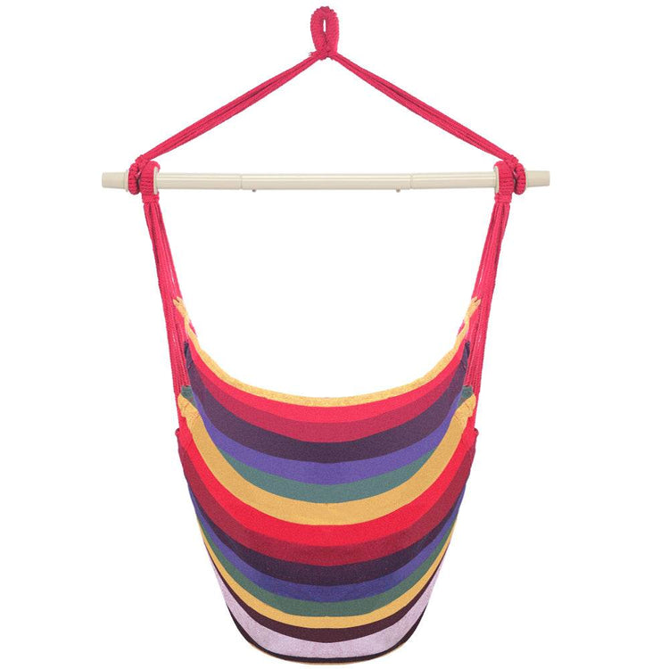 mlnshops Rainbow Rope Swing Chair for Relaxation