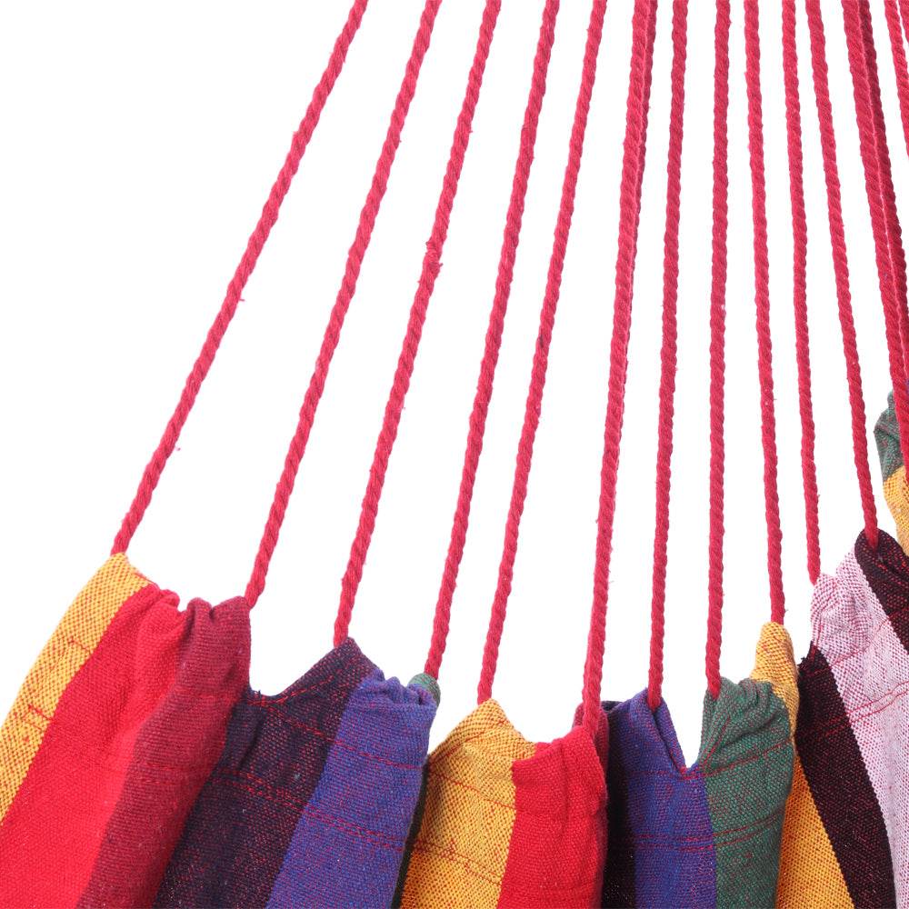 mlnshops Rainbow Rope Swing Chair for Relaxation