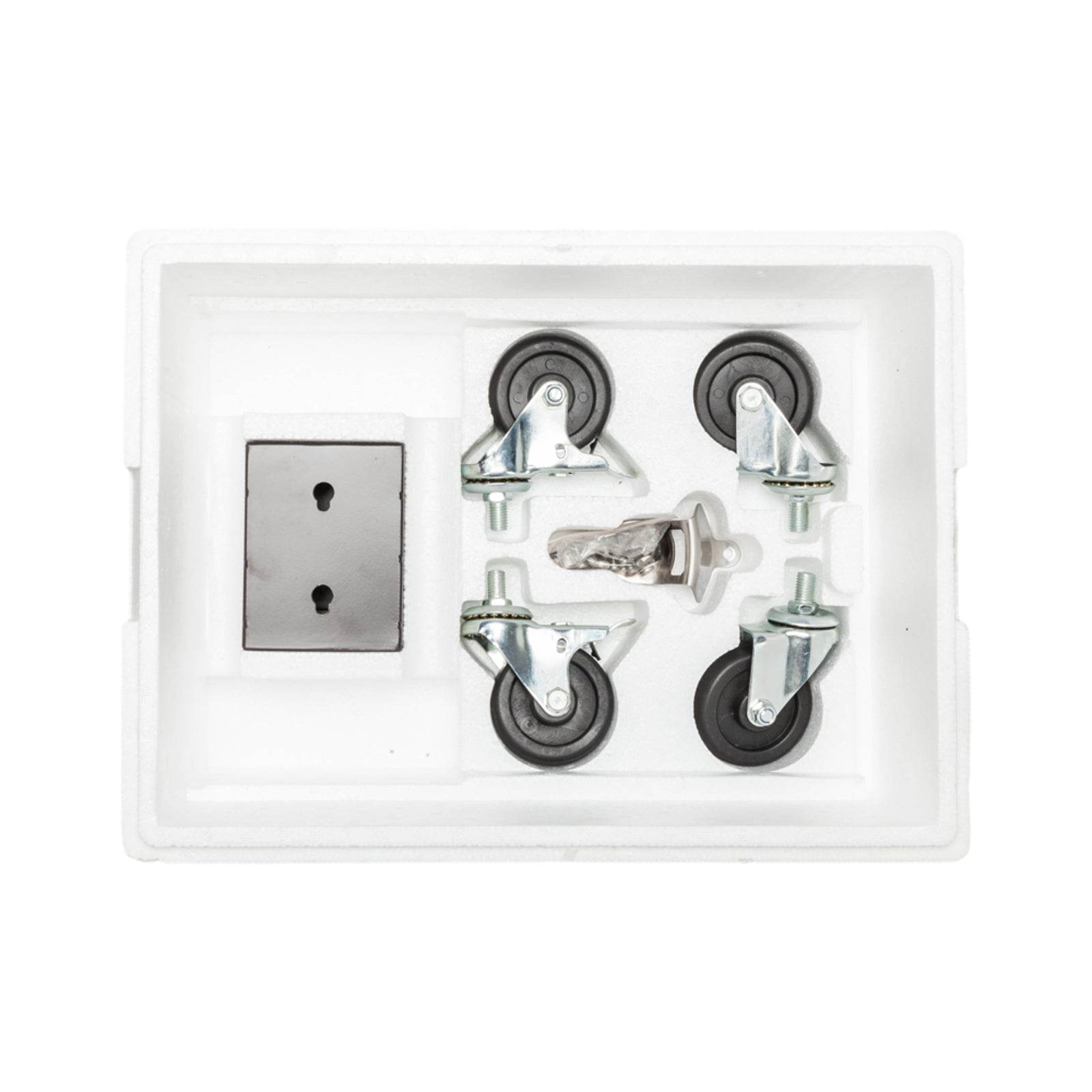 mlnshops Rattan Cooler with Wheels for Outdoor Fun