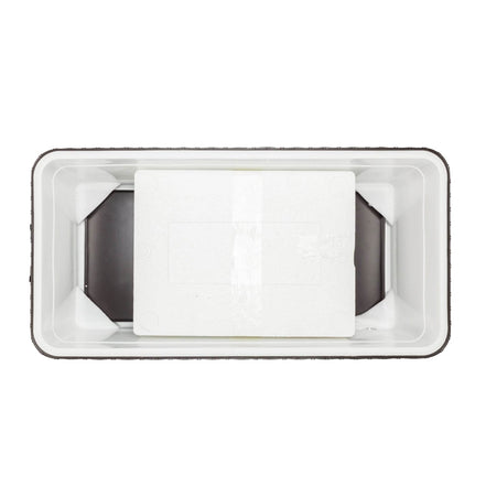 mlnshops Rattan Cooler with Wheels for Outdoor Fun