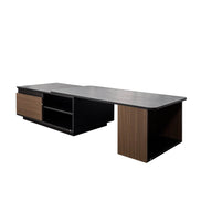 MLNshops Rectangular Sofa Table for Living Room