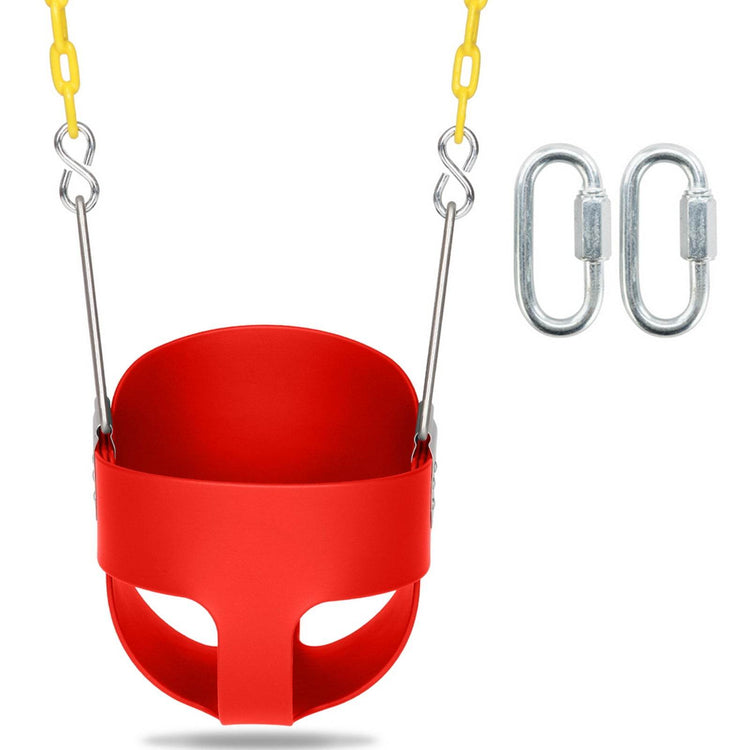 Red Toddler Swing Set by MLNshops - Safe & Fun Default Title