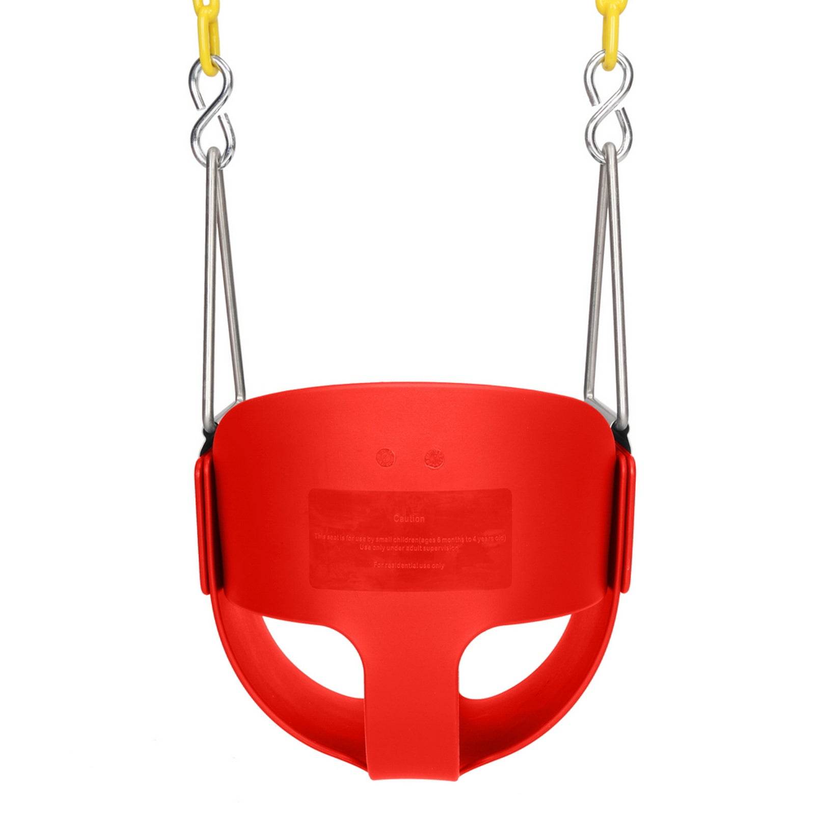 Red Toddler Swing Set by MLNshops - Safe & Fun