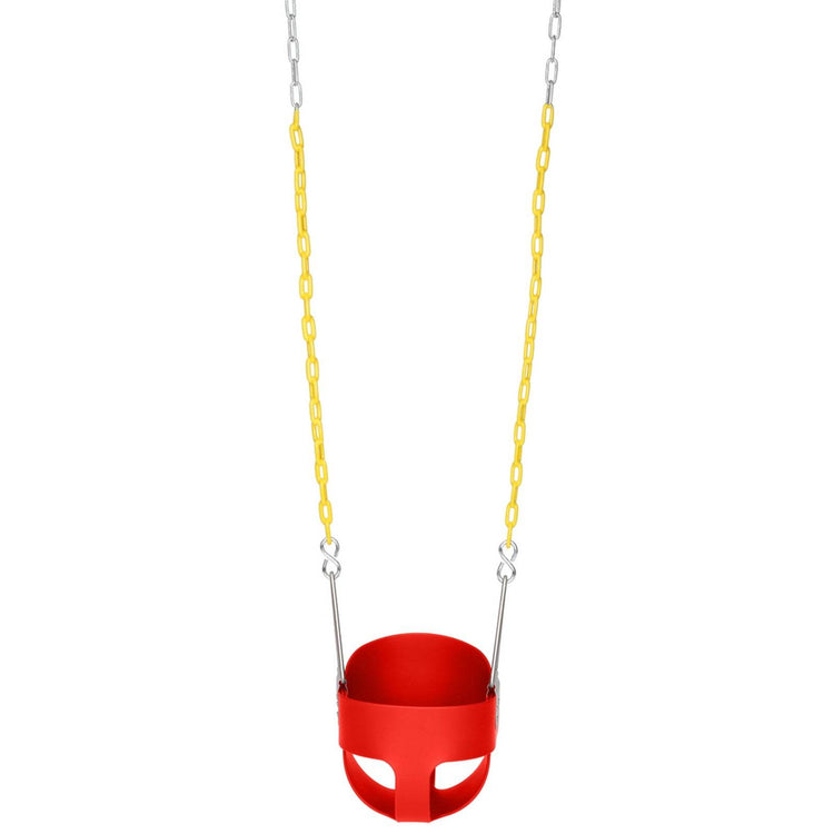 Red Toddler Swing Set by MLNshops - Safe & Fun