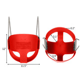 Red Toddler Swing Set by MLNshops - Safe & Fun