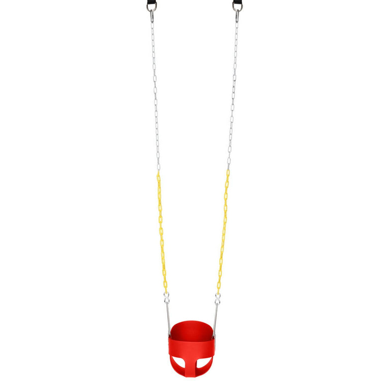 Red Toddler Swing Set by MLNshops - Safe & Fun