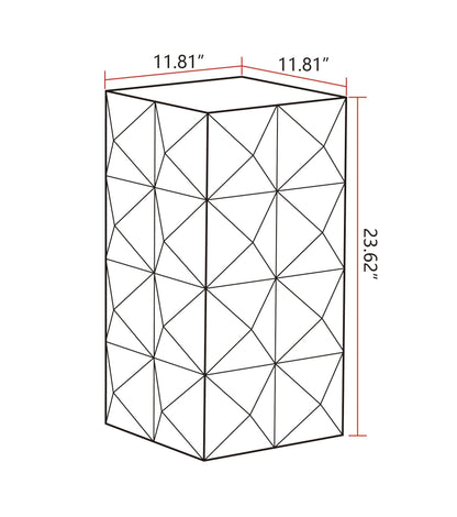 MLNshops Retro Wooden Side Table for Stylish Decor