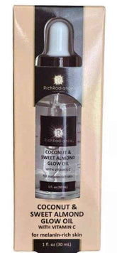 RichRadiance Coconut Almond Glow Oil with Vitamin C (Pack of 2)