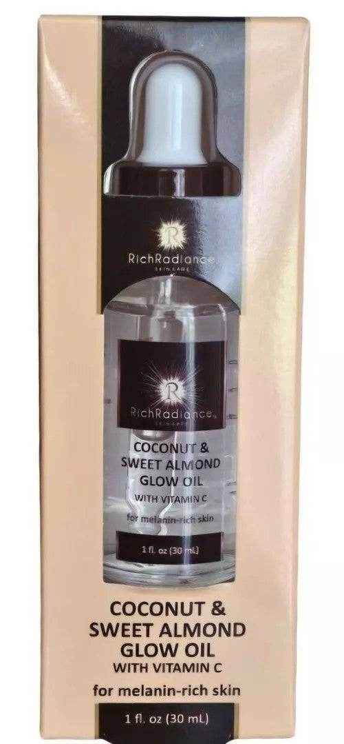 RichRadiance Coconut Almond Glow Oil with Vitamin C (Pack of 2)