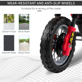 MLNshops kids electric dirt bike with training wheels - LED