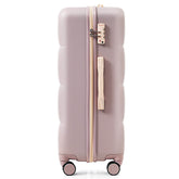 MLNshops Rosybrown Luggage Set - Durable 3-Piece Travel Bags