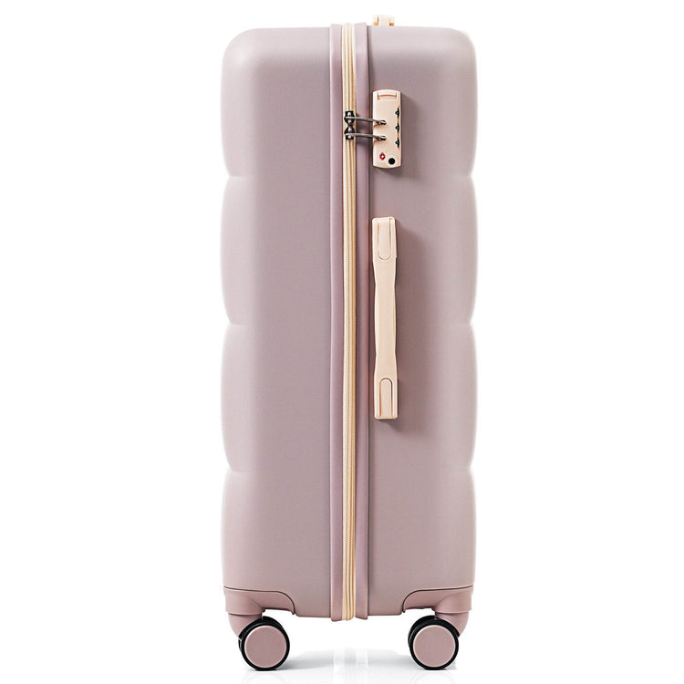 MLNshops Rosybrown Luggage Set - Durable 3-Piece Travel Bags