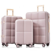 MLNshops Rosybrown Luggage Set - Durable 3-Piece Travel Bags Default