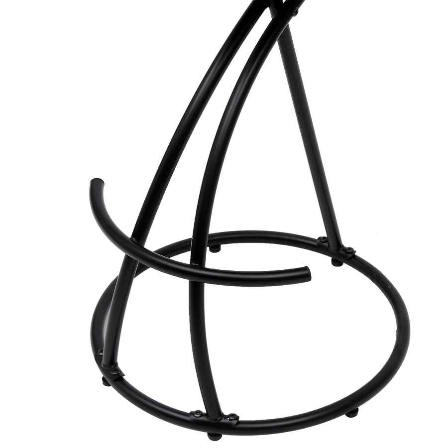 MLNshops Round Bar Stools Set of 2 with Backrest - Stylish & Comfortable