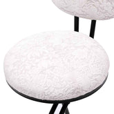 MLNshops Round Bar Stools Set of 2 with Backrest - Stylish & Comfortable