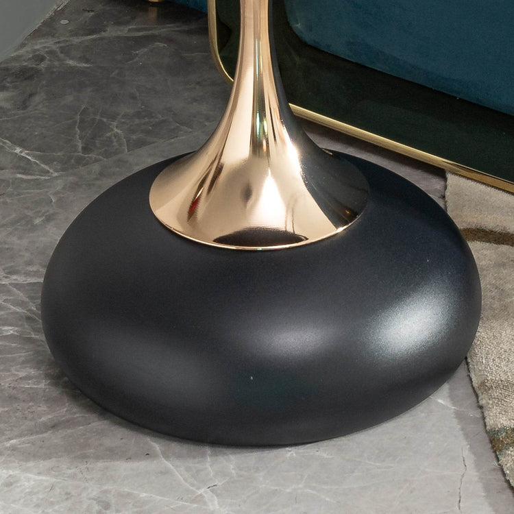 MLNshops Round End Table for Small Spaces - Modern Side Table
