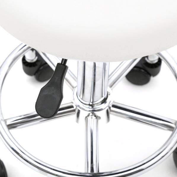 mlnshops Round Shape Beauty Stool for Salons with Backrest