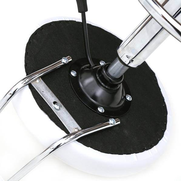 mlnshops Round Shape Beauty Stool for Salons with Backrest