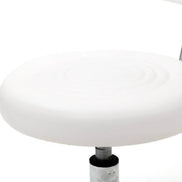 mlnshops Round Shape Beauty Stool for Salons with Backrest