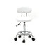 mlnshops Round Shape Beauty Stool for Salons with Backrest