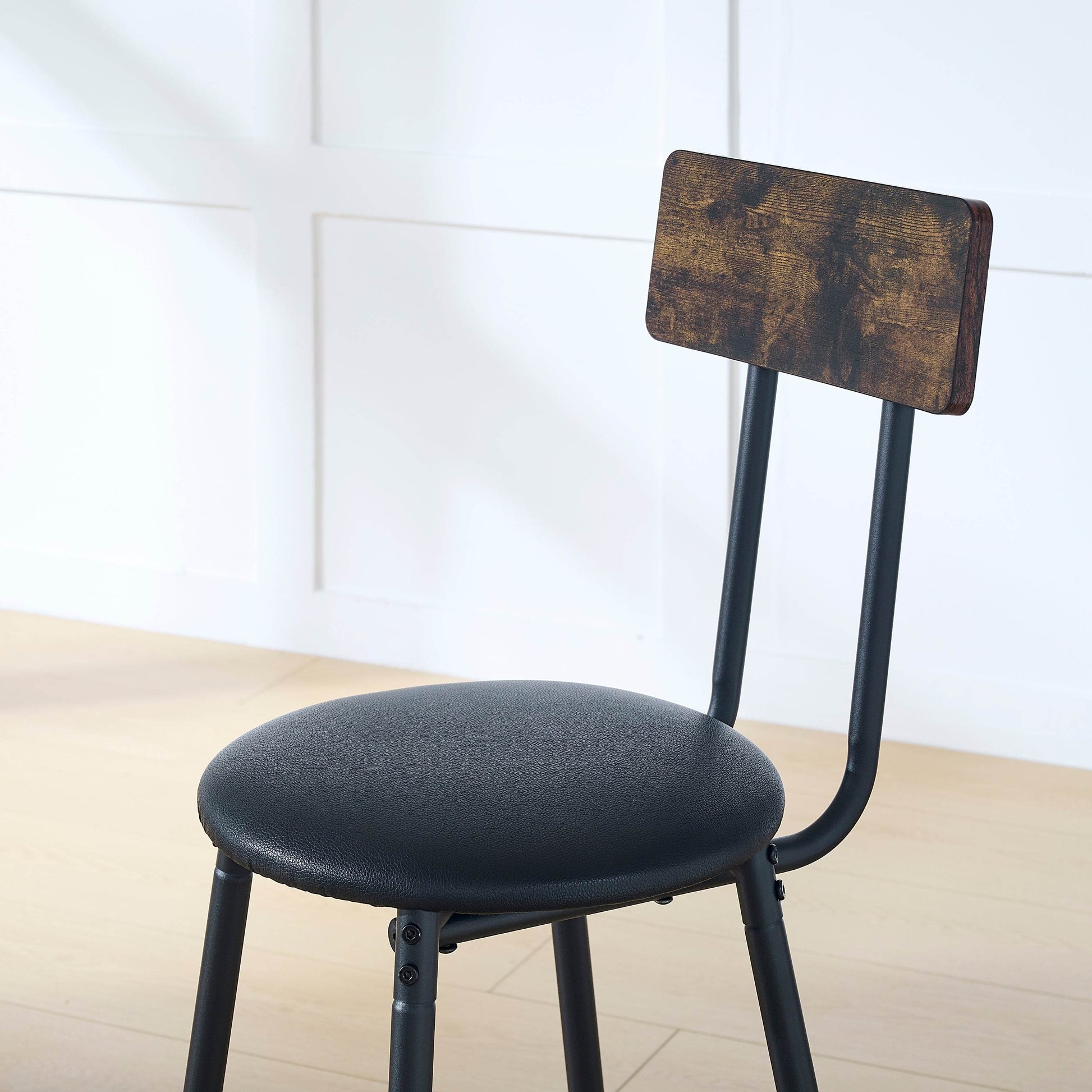 MLNshops Rustic Bar Table and Stools Set - Modern Dining