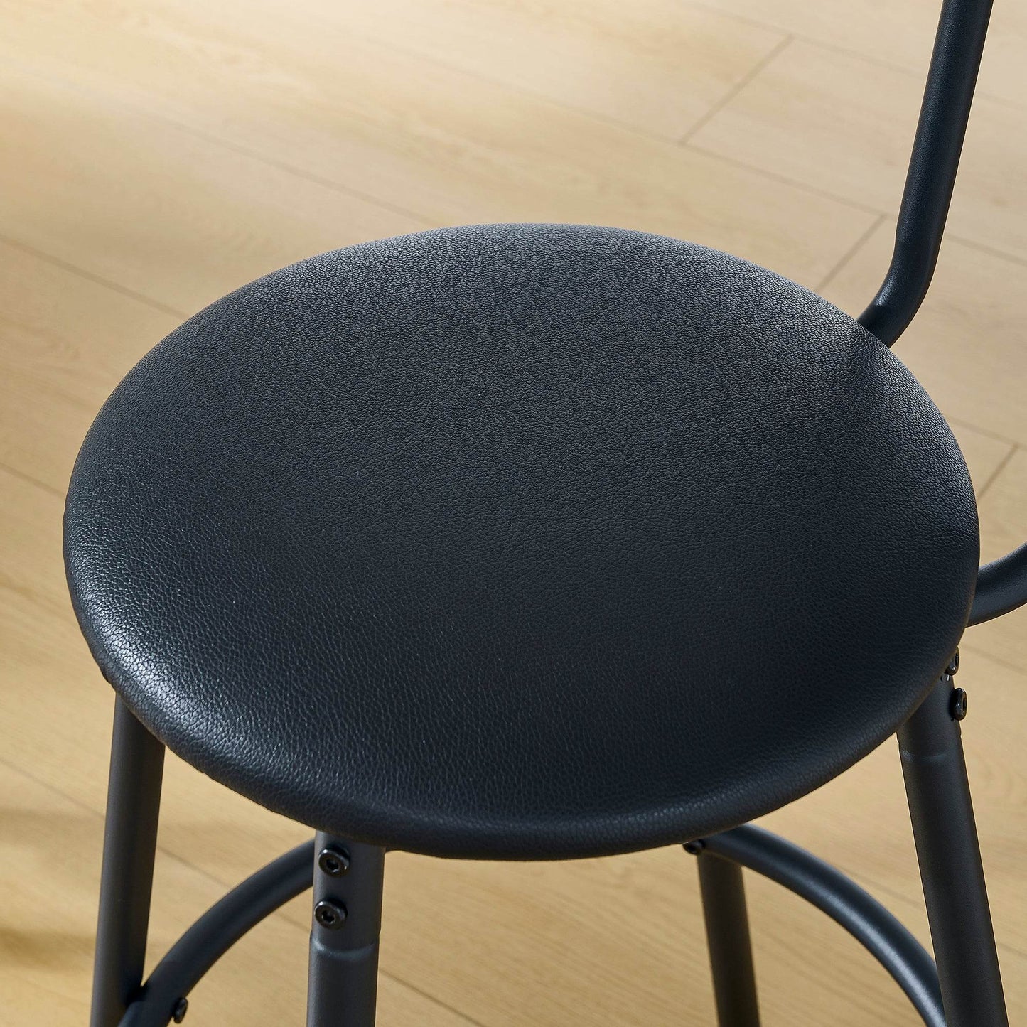 MLNshops Rustic Bar Table and Stools Set - Modern Dining