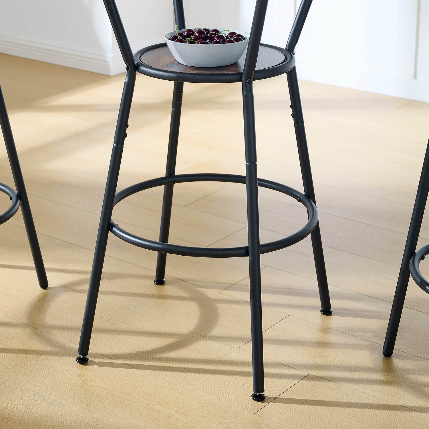 MLNshops Rustic Bar Table and Stools Set - Modern Dining