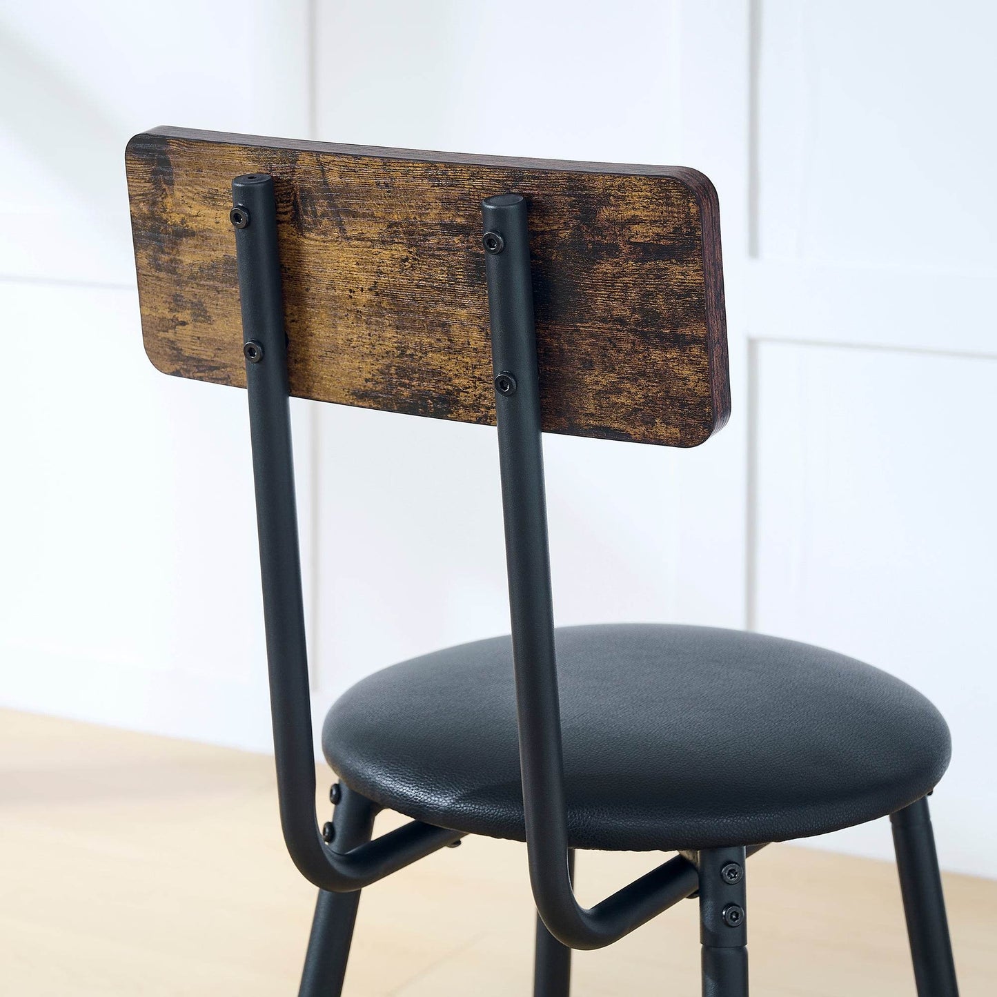 MLNshops Rustic Bar Table and Stools Set - Modern Dining