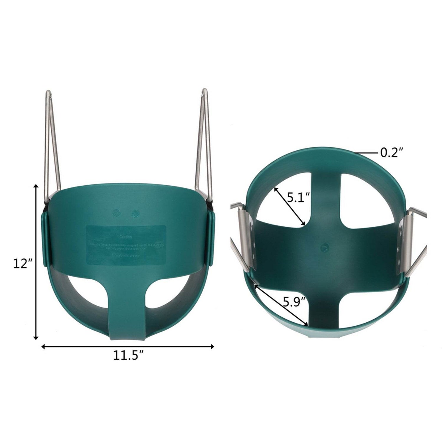 MLNshops Safe Toddler Swing Set for Home & Backyard