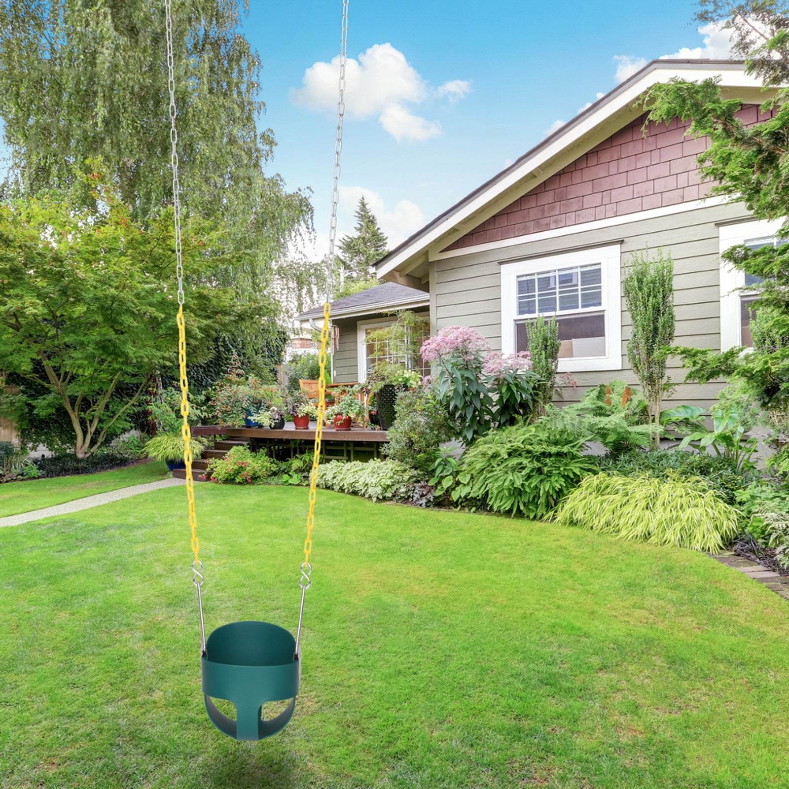 MLNshops Safe Toddler Swing Set for Home & Backyard