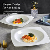 MLNshops Salad Plate Set for Six - Elegant Serving Plates