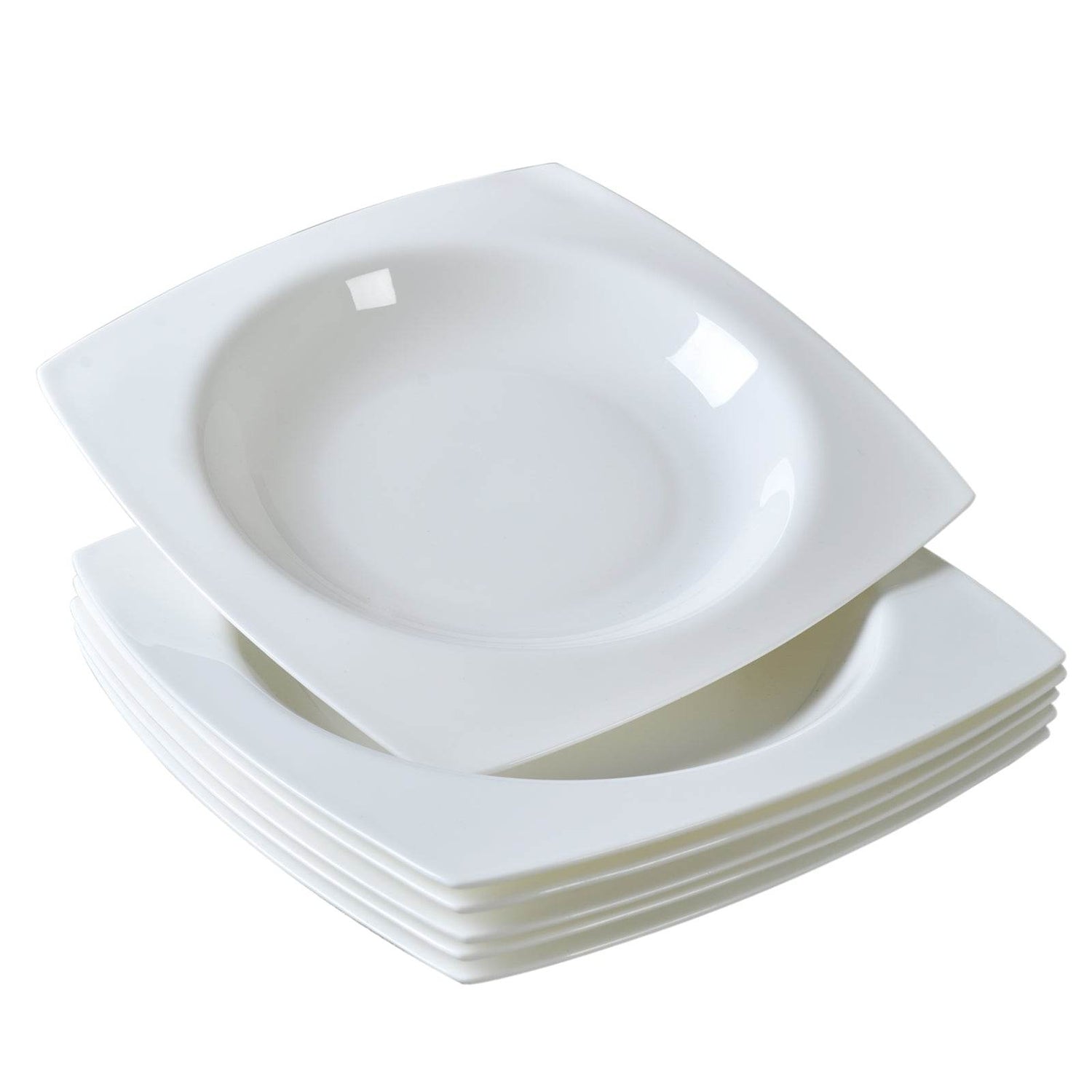 MLNshops Salad Plate Set for Six - Elegant Serving Plates