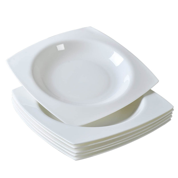 MLNshops Salad Plate Set for Six - Elegant Serving Plates