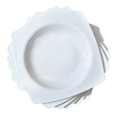 MLNshops Salad Plate Set for Six - Elegant Serving Plates