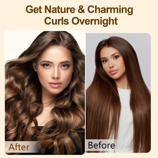 mlnshops Satin Heatless Hair Curler for Natural Curls