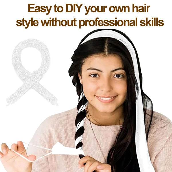 mlnshops Satin Heatless Hair Curler for Natural Curls