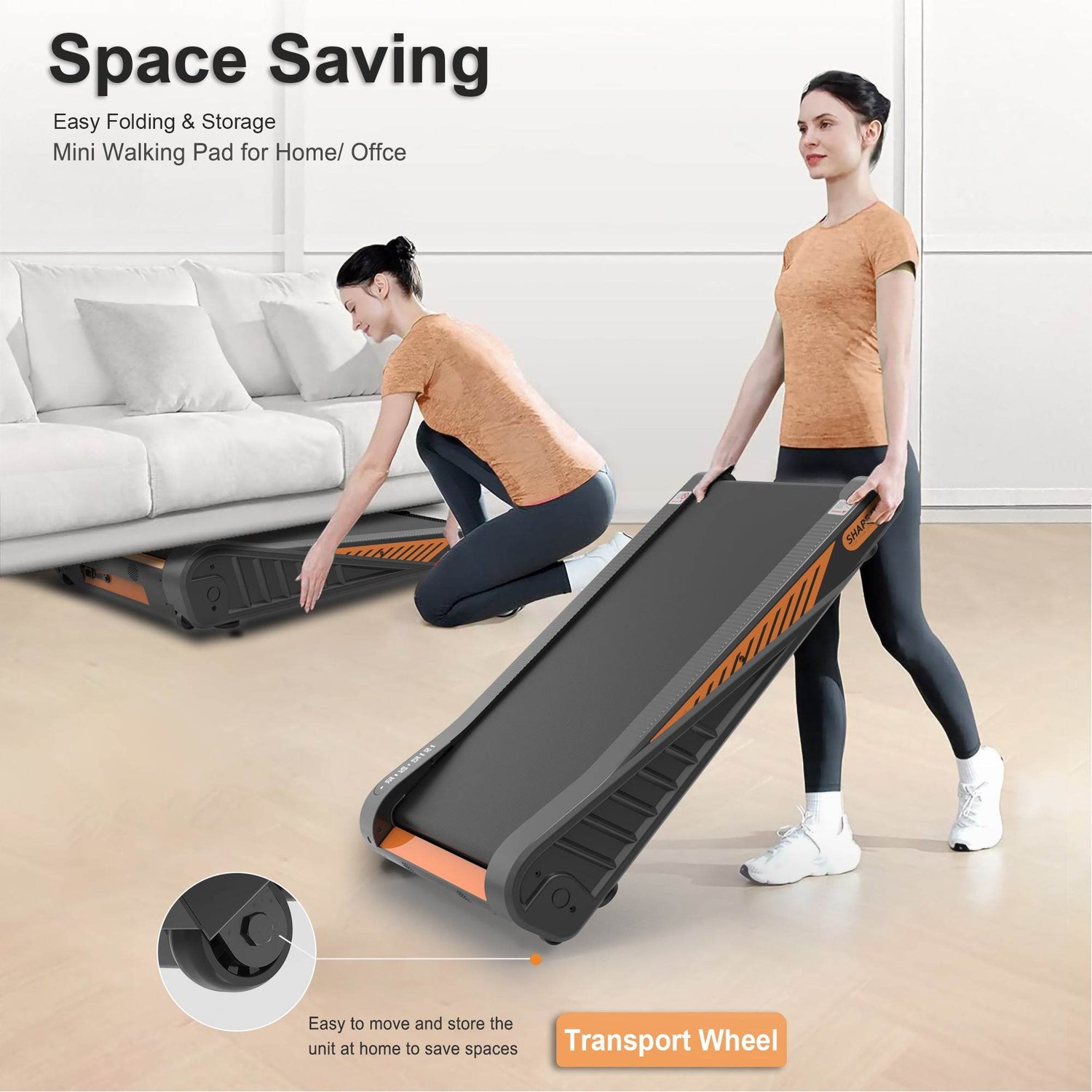MLNshops Home Office Treadmill with Incline for Fitness