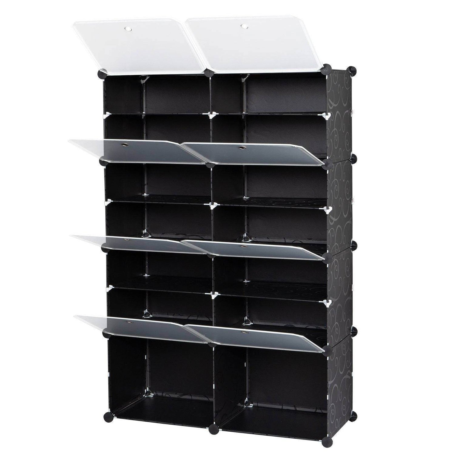 MLNshops 28 Pair Shoe Shelf Tower Rack Organizer