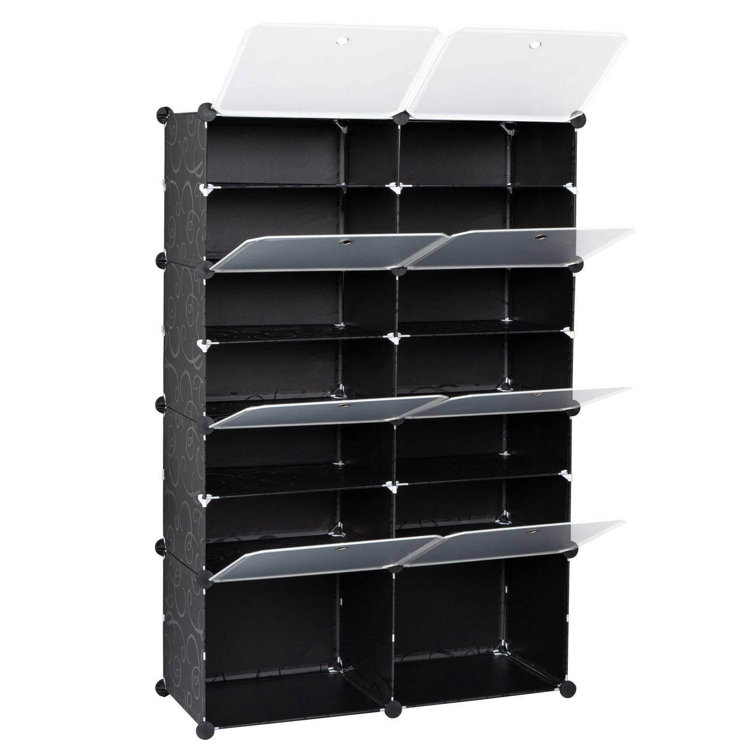 MLNshops 28 Pair Shoe Shelf Tower Rack Organizer