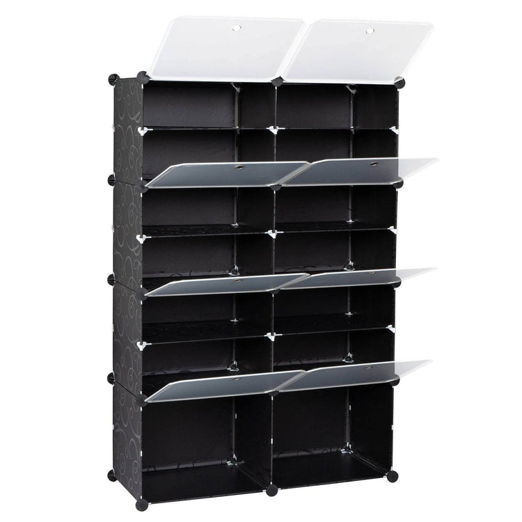 MLNshops 28 Pair Shoe Shelf Tower Rack Organizer