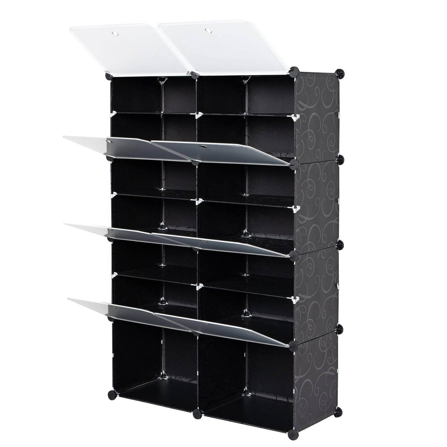 MLNshops 28 Pair Shoe Shelf Tower Rack Organizer