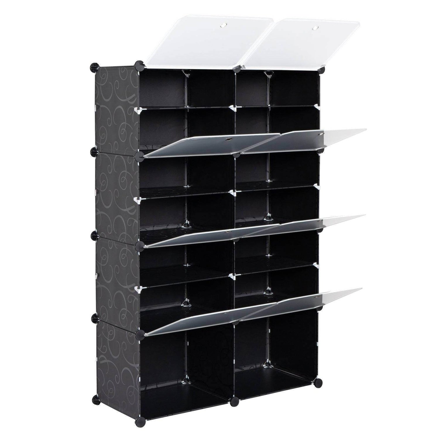MLNshops 28 Pair Shoe Shelf Tower Rack Organizer