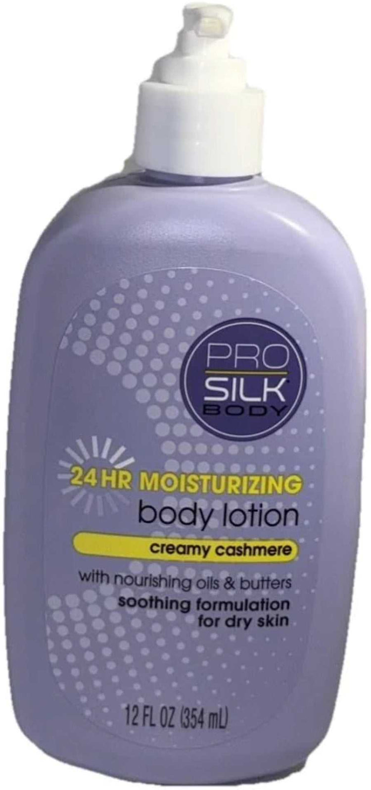Pro Silk Creamy Cashmere Body Lotion for dry skin hydration