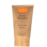Tube of Natural Honey Body Masque on a white background
