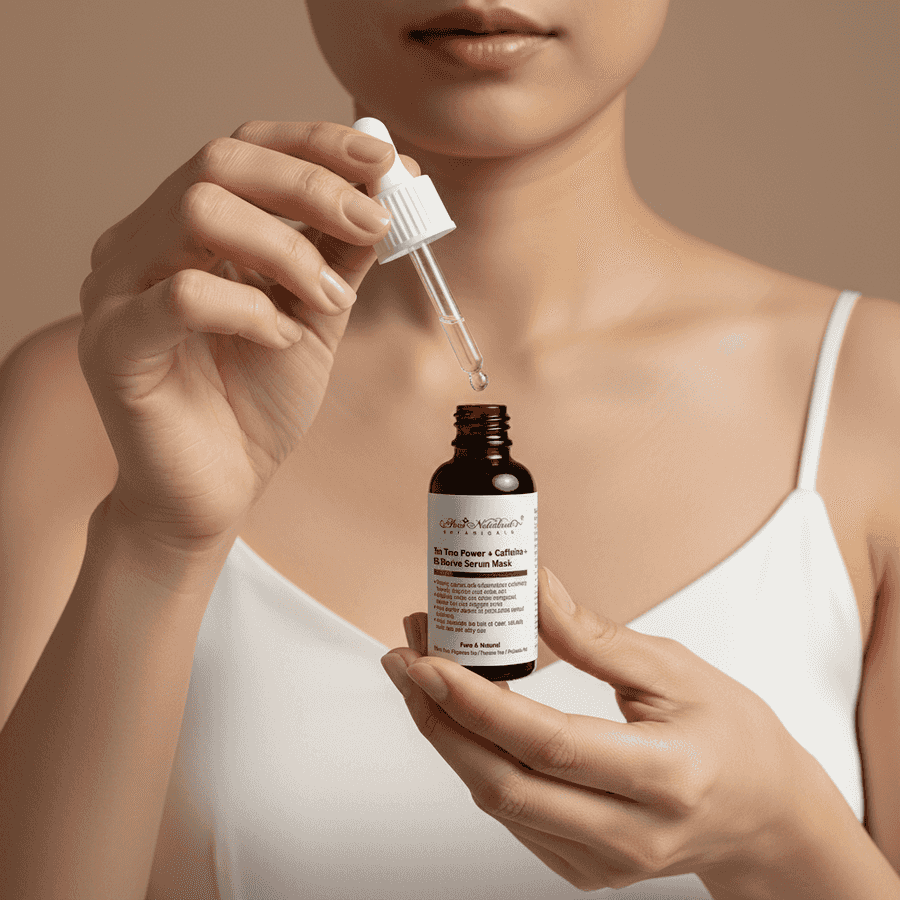 MLNshops Tea Tree Caffeine Serum - Brighten & Revive Skin
