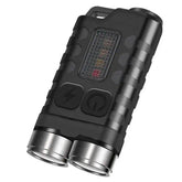 MLNshops Small LED Flashlight with USB Charging 1 pack